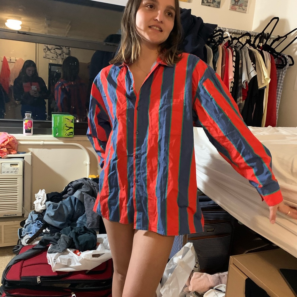 Collared long sleeve